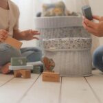 ⁦Quilted Basket Large | Forest Adventure⁩ – תמונה ⁦3⁩