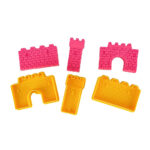 ⁦مجموعة قوالب لبناء جدران منازل وقلاع ثلاثية الأبعاد⁩   الصورة ⁦5⁩