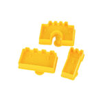 ⁦مجموعة قوالب لبناء جدران منازل وقلاع ثلاثية الأبعاد⁩   الصورة ⁦7⁩