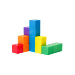 ⁦משחק קוביות מגנטיות 60 חלקים⁩ – תמונה ⁦8⁩