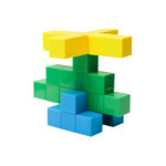 ⁦משחק קוביות מגנטיות 60 חלקים⁩ – תמונה ⁦9⁩