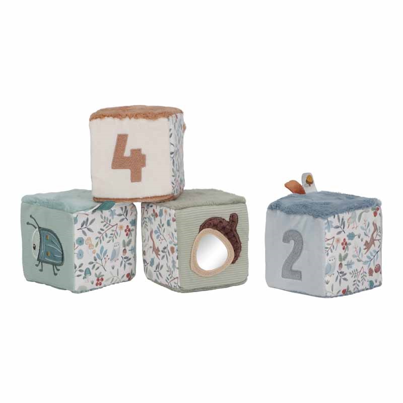 770D70F6B11D0822823C4A78ECEB4C5C7FB81DBD Set of Soft Cubes | Forest Friends – תמונה 1