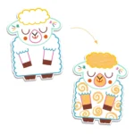 ⁦حفر ورسم باللون الاصفر – حيوانات البيت⁩   الصورة ⁦6⁩