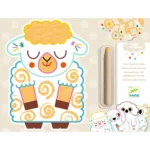 ⁦حفر ورسم باللون الاصفر – حيوانات البيت⁩   الصورة ⁦5⁩