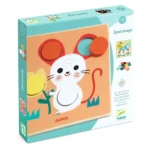 ⁦بازل خشبي – دوائر ملوّنة⁩   الصورة ⁦4⁩