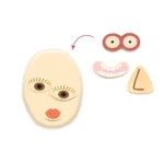 ⁦تشكيل وجوه بالمعجونة⁩   الصورة ⁦3⁩