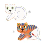 ⁦יצירה צביעה עם מים  אנימלו מה⁩ – תמונה ⁦3⁩