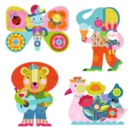 ⁦יצירה צביעה עם מים  אנימלו לן⁩ – תמונה ⁦6⁩