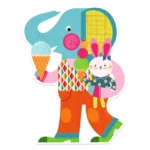 ⁦יצירה צביעה עם מים  אנימלו לן⁩ – תמונה ⁦2⁩