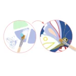 ⁦יצירה   צבעי מים , מעופפים קטנים⁩ – תמונה ⁦4⁩