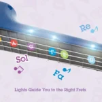 ⁦Hape Learn with Lights Electronic Ukulele⁩ – תמונה ⁦5⁩