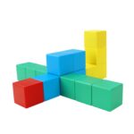 ⁦لعبة مكعبات، مثلثات وعيون مغناطيسية | 42 قطعة – من عمر سنة⁩   الصورة ⁦8⁩