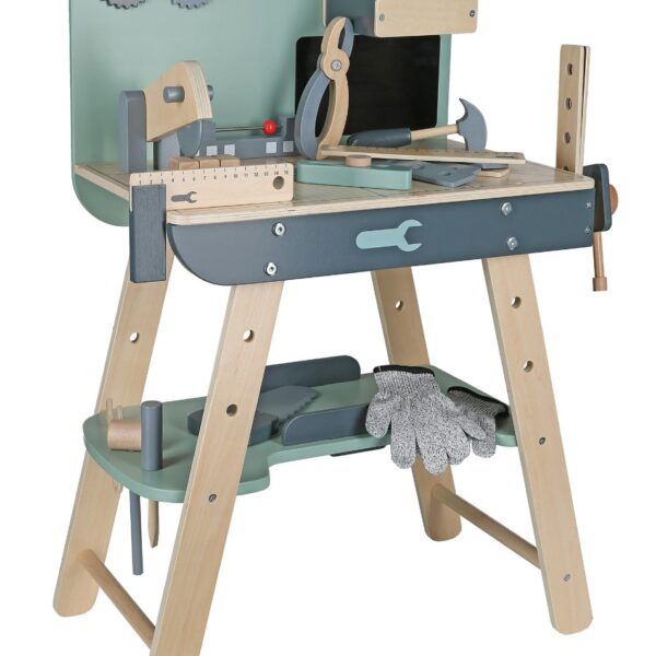 طاولة عدة نجارة خشبية للأطفال