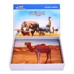 ⁦بطاقات الحيوانات بخمس لغات⁩   الصورة ⁦2⁩