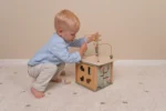 ⁦Wooden Activity Cube | Little Farm⁩ – תמונה ⁦3⁩