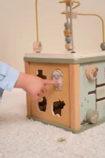 ⁦Wooden Activity Cube | Little Farm⁩ – תמונה ⁦4⁩