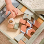 ⁦عربة مكعبات خشبية – المزرعة الصغيرة⁩   الصورة ⁦2⁩