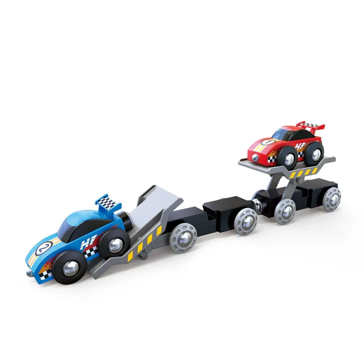 Race Car Transporter Hape 60690149 jpg