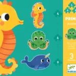 ⁦פאזל 4 6 9   חיות הים⁩ – תמונה ⁦2⁩