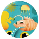 ⁦פאזל ארט350  אוקטופוס⁩ – תמונה ⁦4⁩