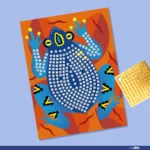 ⁦יצירה מוזאיקה נצנצים ג'ונגל⁩ – תמונה ⁦2⁩