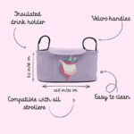 ⁦حقيبة لعربة الأطفال – وحيد القرن⁩   الصورة ⁦5⁩