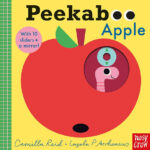 ספר הזזה מי מציץ תפוח Peekaboo Apple