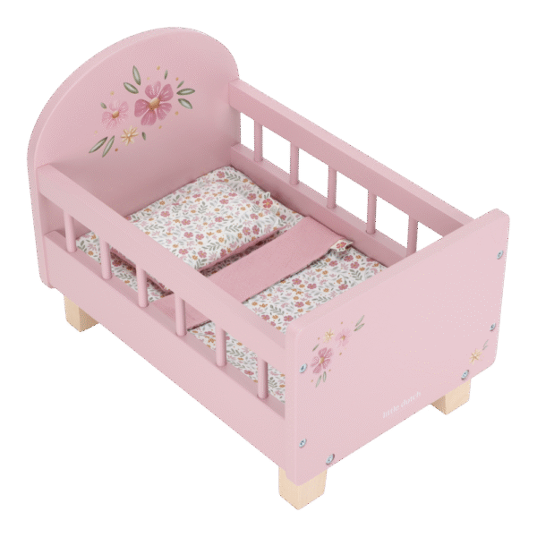 سرير خشبي للدمى