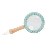 ⁦عدسة تكبير خشبية  أزرق⁩   الصورة ⁦4⁩