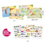 ⁦مجموعة فنية – ملصقات ثلاثية الأبعاد للمركبات⁩   الصورة ⁦3⁩