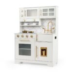 ⁦مطبخ خشبي إلكتروني للأطفال⁩   الصورة ⁦2⁩