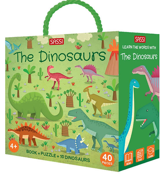 بازل، كتاب ومجسمات ديناصورات