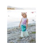 ⁦فستان حورية البحر (مقاس 3 4 سنوات)⁩   الصورة ⁦2⁩