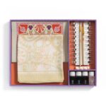 ⁦تلوين على شال حرير⁩   الصورة ⁦2⁩