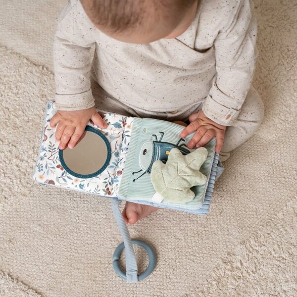 كتاب حسي قماش| أصدقاء الغابة