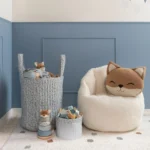 ⁦سلّة مبطنة XL | أزرق⁩   الصورة ⁦2⁩