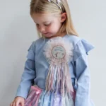 ⁦ميدالية عيد ميلاد  يونيكورن لامعه⁩   الصورة ⁦3⁩