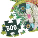 ⁦بازل الكسلان – 500 قطعة⁩   الصورة ⁦3⁩